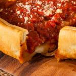 deep dish pizza