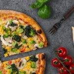 healthy vegan pizza