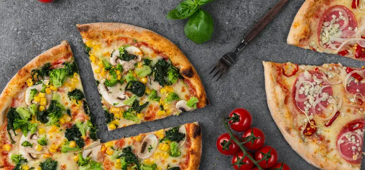 healthy vegan pizza