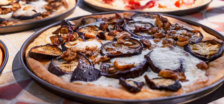 eggplant pizza