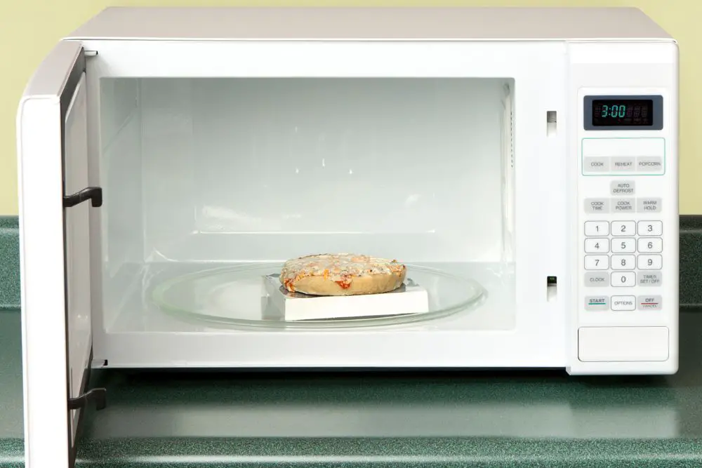 pizza in microwave